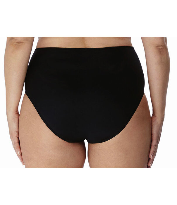 Elomi  Magnetic hoge bikinislip kleur zwart