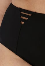 Elomi lingerie  Magnetic hoge bikinislip kleur zwart