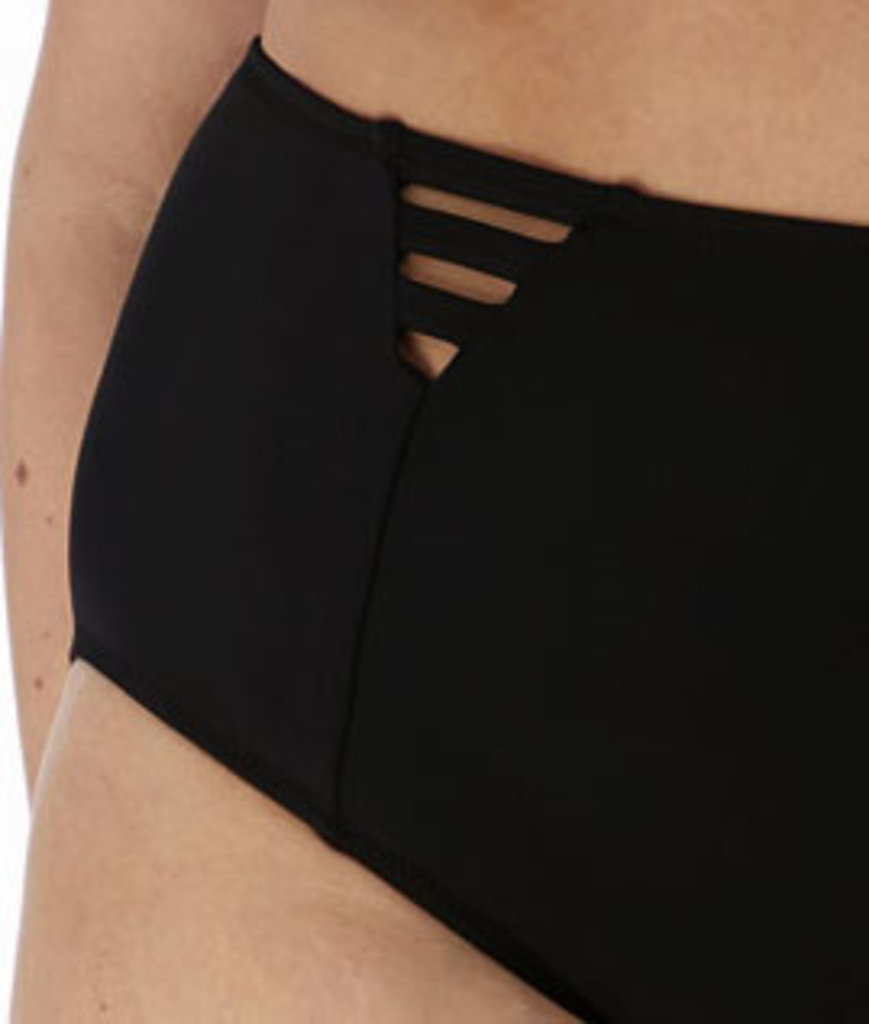 Elomi lingerie  Magnetic hoge bikinislip kleur zwart