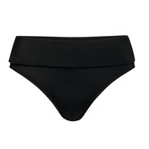 Florida bikinislip met brede omslag kleur zwart