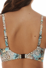 Fantasie Fantasie Manila Iced full cup  bikinitop met beugel in  mooie aqua animalprint