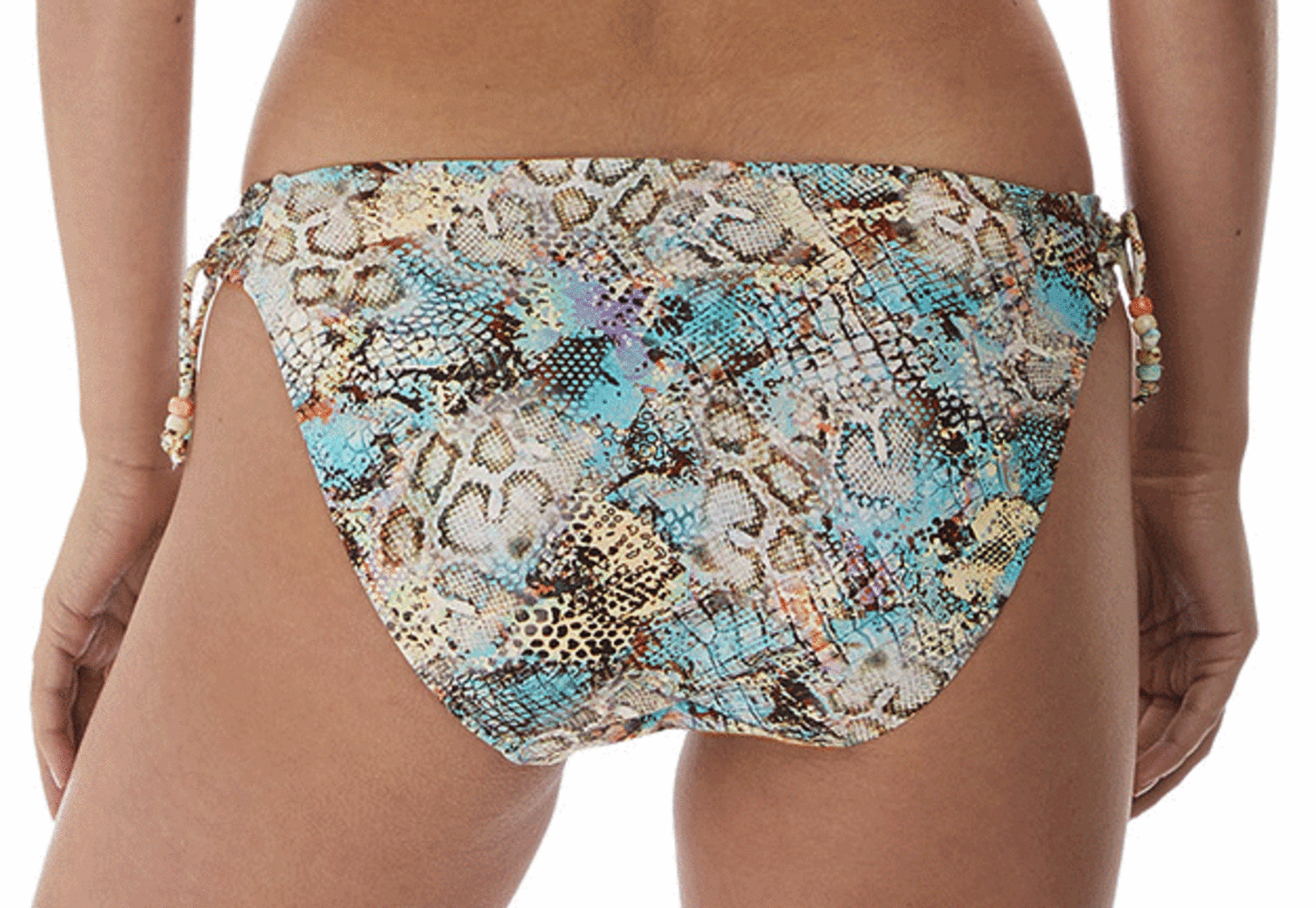 Fantasie Manila Iced bikinislip kleur aqua print animal