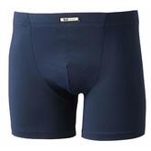 Boxershort  Daan microlong boxershort kleur marineblauw