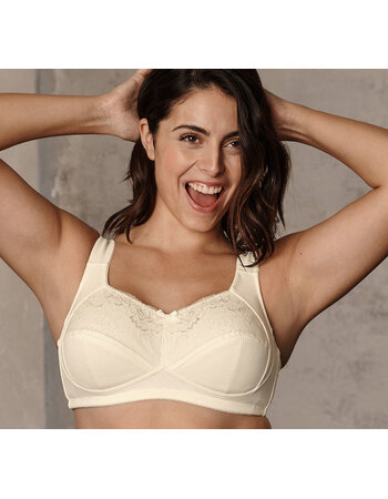 Ferine  prothese Bh zonder beugel kleur champagne