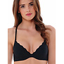 Wacoal B.tempt'd B.wowd Push Up Bh met beugel & naadloos voorgevormde cup kleur zwart of kobaltblauw print animal