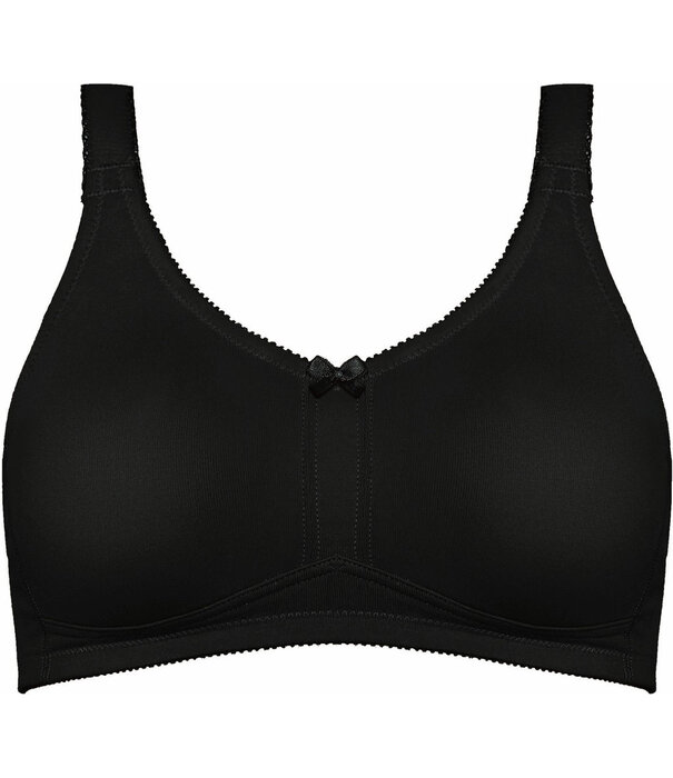 Naturana Naturana Rianna Prothese BH zonder beugel – 87% katoen – huid & zwart – Art. 5801