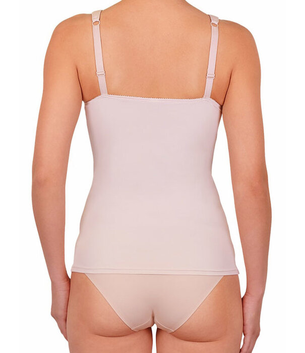 Naturana Naturana Lesli Bh top zonder beugel & licht voorgevormde cup kleur zwart, huid of wit