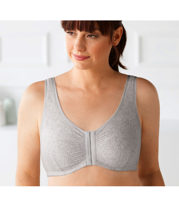 Amoena  Amoena Recovery Care Fleur – katoenen postoperatieve bh zonder beugel met voorsluiting