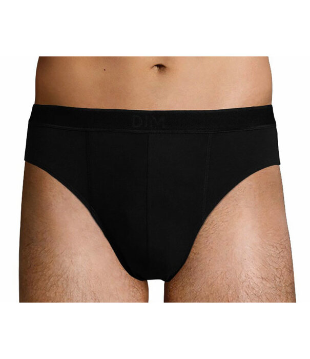 Dim   Soft Power tweedelig slipset cotton stretch basis kleur zwart