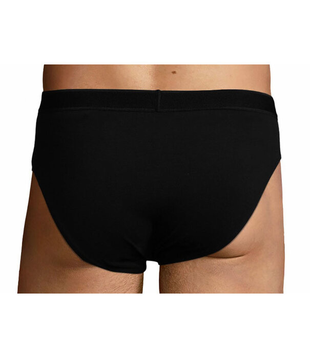 Dim   Soft Power tweedelig slipset cotton stretch basis kleur zwart