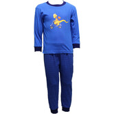 Dragon katoenen jongenspyjama blauw mt 92 t/m 110