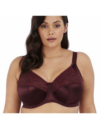 Elomi Cate Bh met stevige beugel kleur bordeaux rood