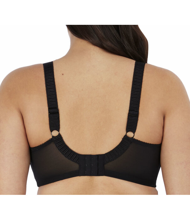 Elomi  Elomi Cate bh met stevige beugel – Zwart – Stevige steun & mooie vorm