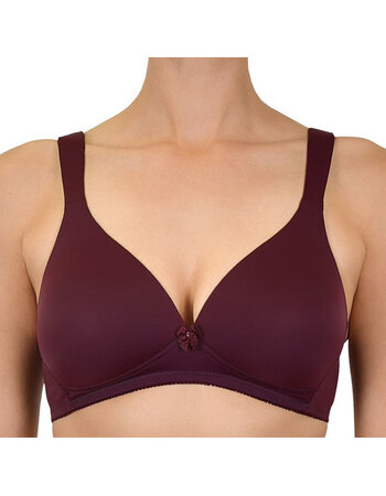 Naturana Millie Bh zonder beugel & licht voorgevormde cup kleur bord. rood