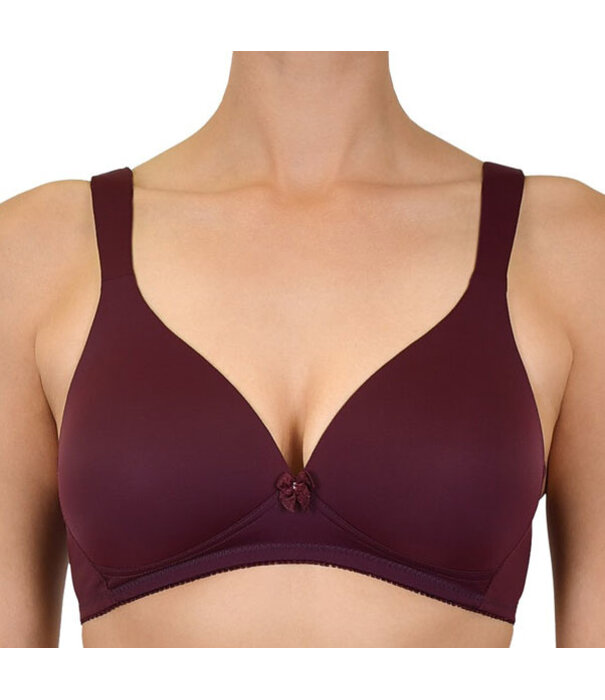 Naturana Naturana Millie Bh zonder beugel & licht voorgevormde cup kleur bord. rood