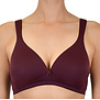 Naturana Millie Bh zonder beugel & licht voorgevormde cup kleur bord. rood