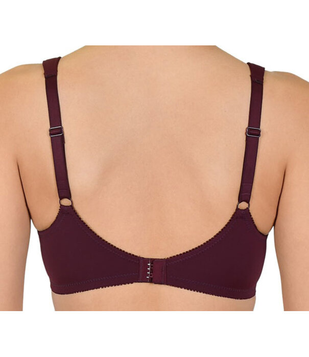 Naturana Naturana Millie Bh zonder beugel & licht voorgevormde cup kleur bord. rood