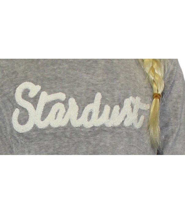 Lunatex Lunatex Velours meisjes pyjama Felicia licht grijs of antracietgrijs