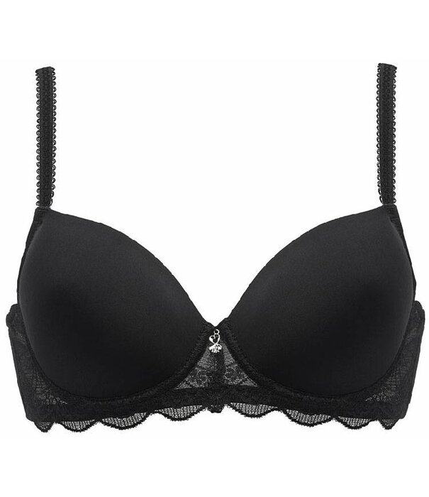 Naturana Naturana  Edsilia T-shirt Bh met beugel & voorgevormde cup kleur zwart, ivoor, wit of huid