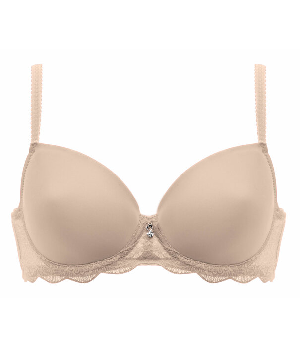 Naturana Naturana  Edsilia T-shirt Bh met beugel & voorgevormde cup kleur zwart, ivoor, wit of huid