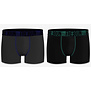 FreeGun Signature tweedelig  micro long boxershortset kleur zwart & grijs