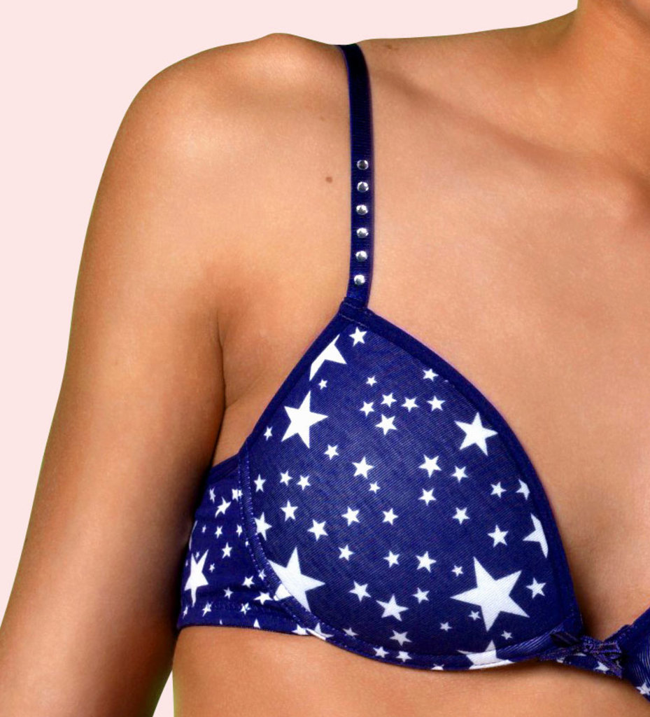 Boobs & Bloomers oobs & Bloomers Sparkling Stars Bh zonder beugel & lichte voorvorm