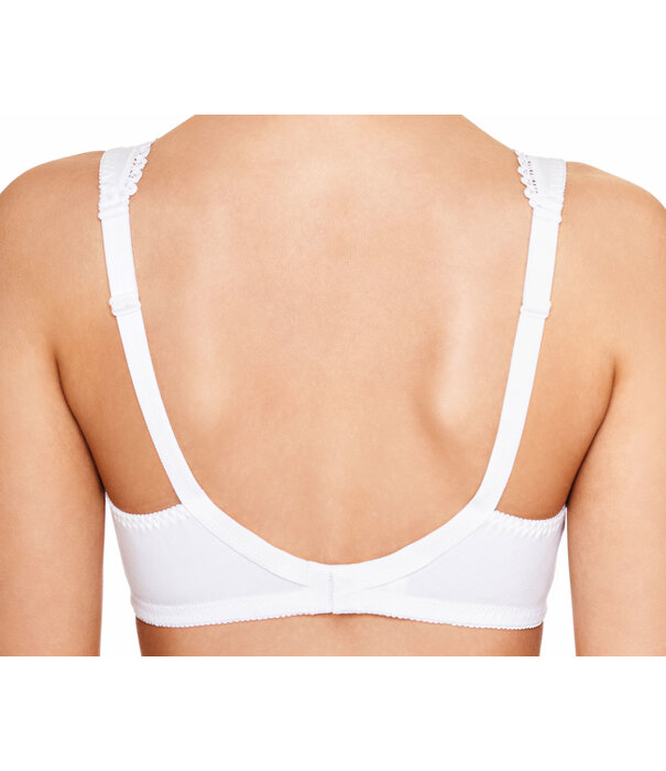 Susa Cecania Prothese Bh zonder beugel gemaakt van Organic Cotton kleur wit