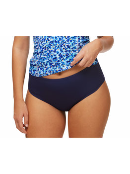 Amoena lingerie Ice Flowers  hoge  bikinislip  kleur nachtblauw