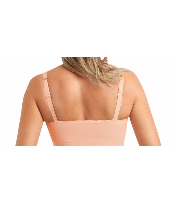 Amoena  Amoena Kitty naadloze Top zonder beugel & uitneembare paddings hoog katoen gehalte kleur blush