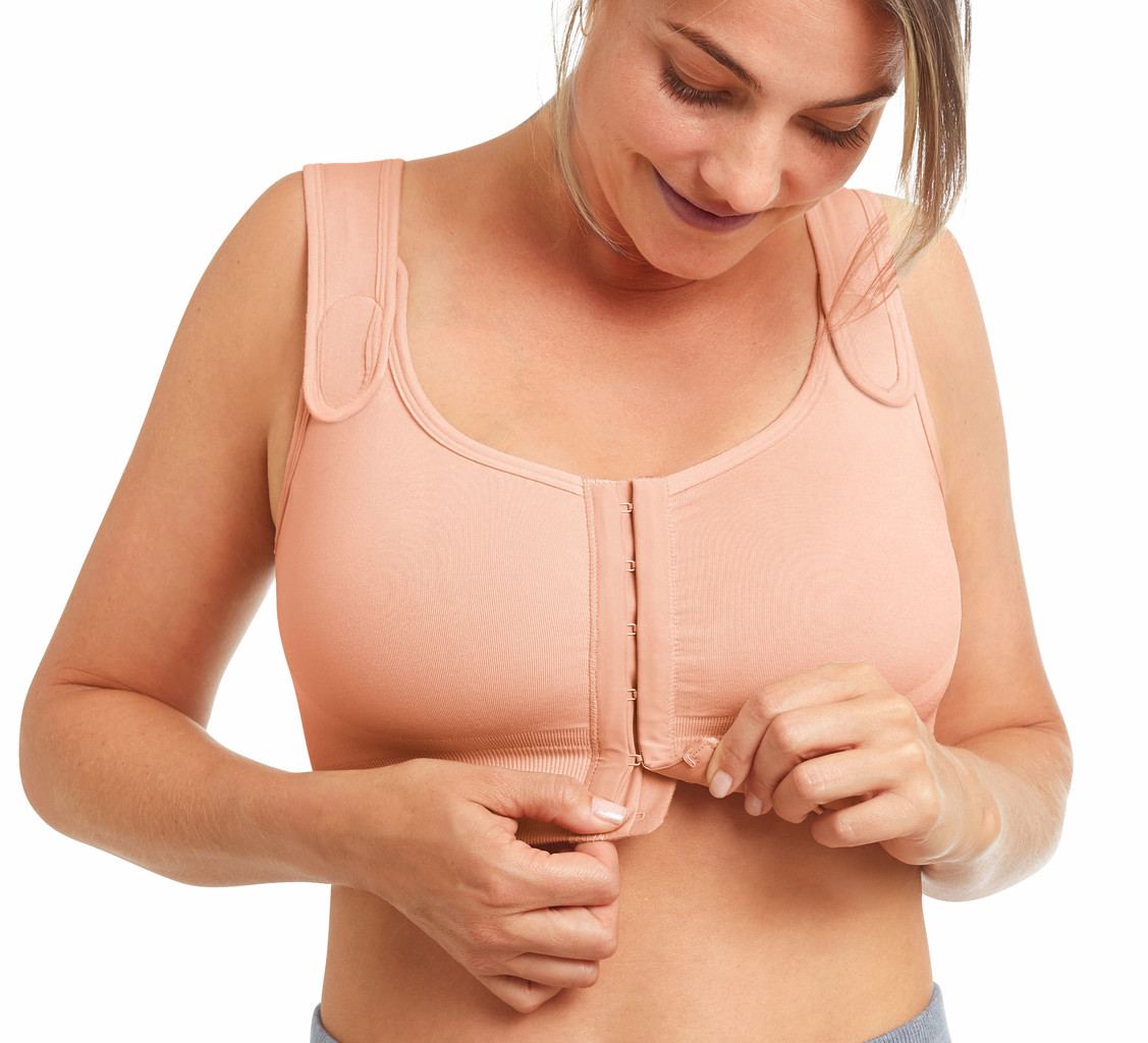 Amoena  Amoena Sina Compressie BH – Naadloos & Antibacterieel – €5 korting vanaf €39,95 of €15 vanaf €99,95