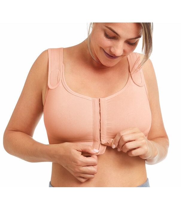 Amoena  Amoena Sina Compressie BH – Naadloze medische bh met medium compressie en optimaal draagcomfort tijdens de eerste 6 weken van herstel