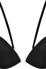 Wonderbra Wonderbra Multiway Plunge Bh met beugel & licht voorgevormde cup basis kleur zwart & huid