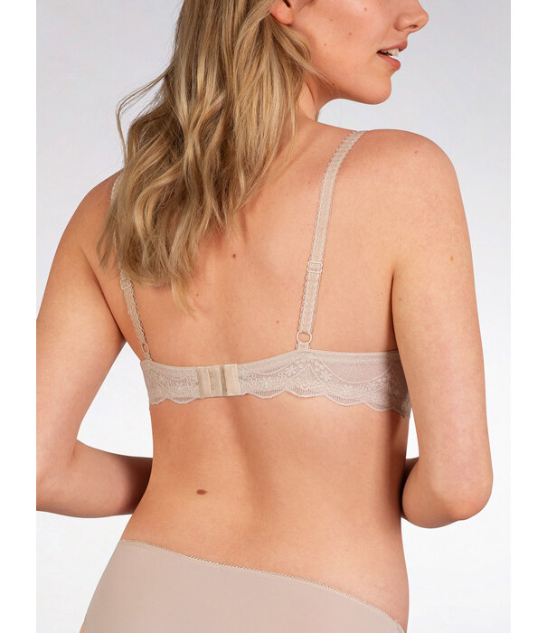 Naturana Naturana  Edsilia T-shirt Bh met beugel & voorgevormde cup kleur zwart, ivoor, wit of huid
