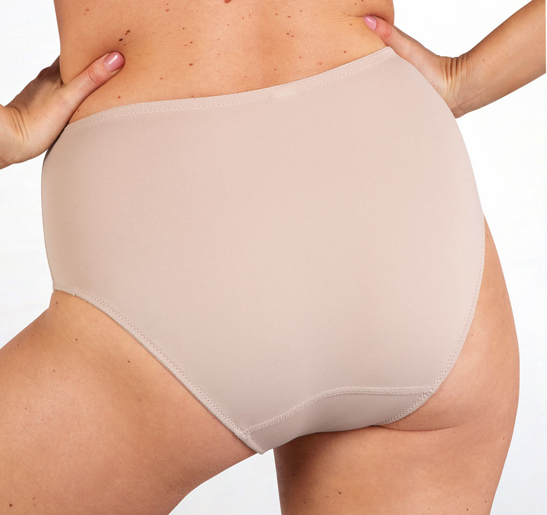 Naturana Naturana Faylinne maxislip licht corrigerend kleur wit, zwart, huid, ,bruin of champagne