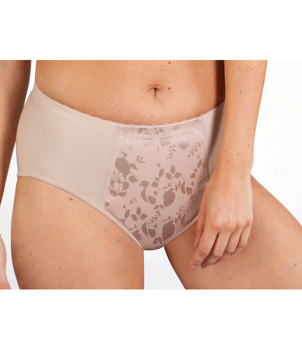 Naturana Naturana  Lydia Maxislip met  licht corrigerend buikgedeelte in kleur wit, zwart, huid, champagne.grijs,soft pink, of aubergine