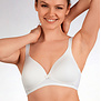 Naturana Millie Bh zonder beugel & lichte voorvorm kleur wit