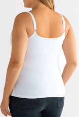 Amoena lingerie Valletta prothese basis top zonder beugel & licht voorgevormde cup kleur wit