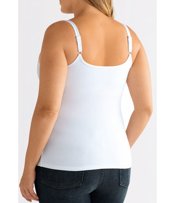 Amoena  Amoena Valletta Top Wit – Zachte Prothese Top zonder Beugel (36–56)