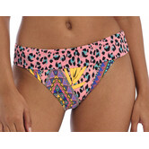Cala Fiesta  bikinislip met brede omslag  mutlicolour print mt 42-L