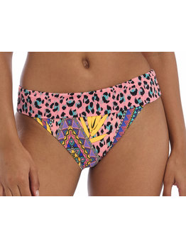 Freya Freya Cala Fiesta  bikinislip met brede omslag  mutlicolour print mt 42L