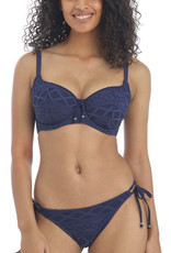 Freya Sundance  padded bikinitop met beugel kleur denim blue