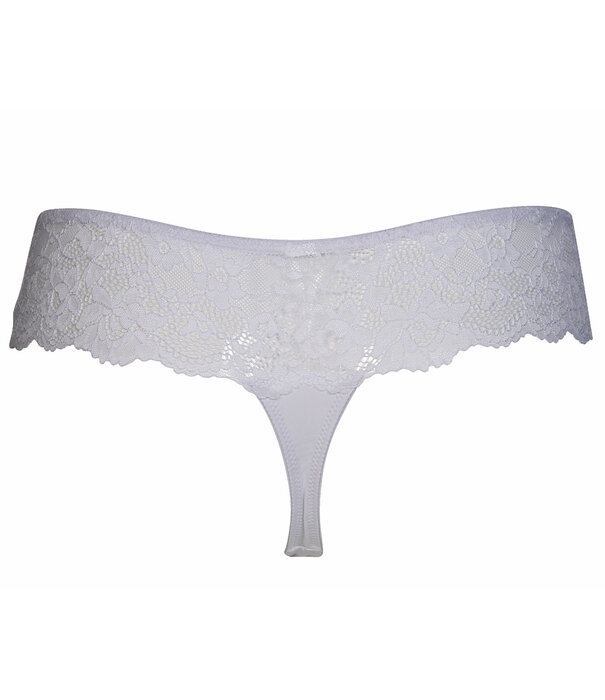 After Eden After Eden  Daisy Recycled  Lace string kleur wit