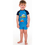 Bumba zwemsetje voor jongens kleur blauw met Bumba in ruimteschip mt 86/92 of 98/104