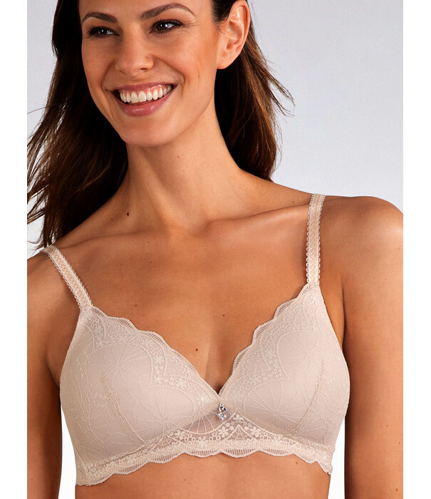 Naturana Naturana-Cybele Yuna Bh zonder beugel & licht voorgevormde cup zwart, wit, huid of champagne