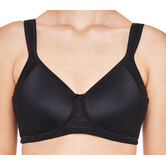Susa Milano Bh zonder beugel, voorgevormde cups, de kleur zwart