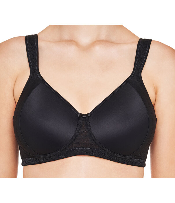 Susa Susa Milano Bh zonder beugel, voorgevormde cups, de kleur zwart