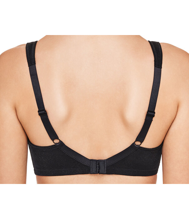 Susa Susa Milano Bh zonder beugel, voorgevormde cups, de kleur zwart