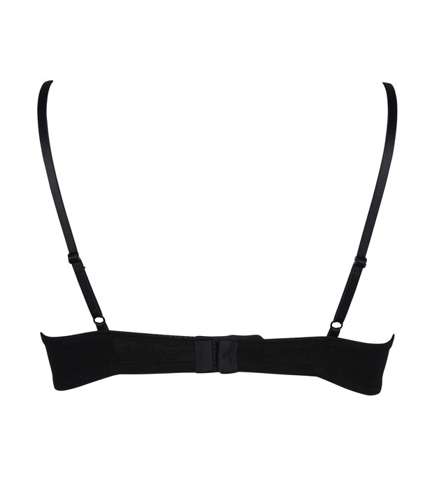 Boobs & Bloomers Boobs & Bloomers  Elody set van twee katoenen bh's zonder beugel. licht voorgevormde cup, zwart & wit