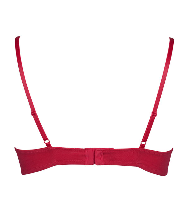 Boobs & Bloomers Boobs & Bloomers  Elody set van twee katoenen bh's zonder beugel pink & grijs