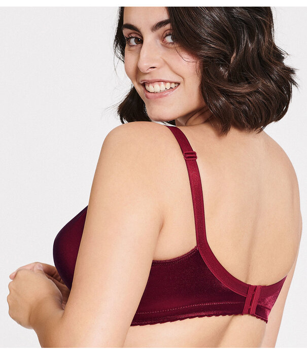 Naturana Naturana Faylinne minimizer bh zonder beugel – gladde cup – kleur Ruby Red